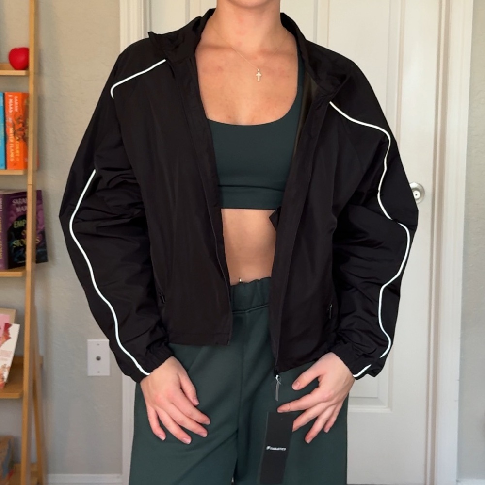 Fabletics Black Windbreaker